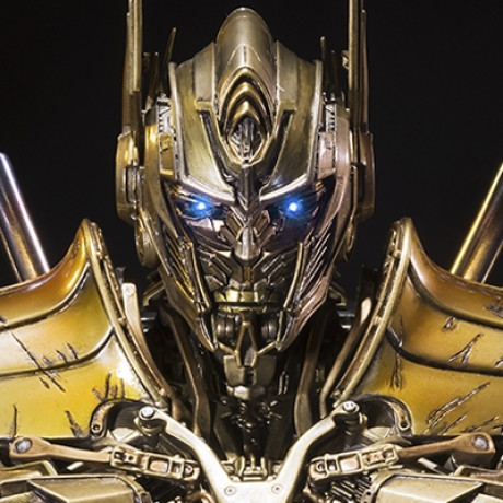 Premium Bust Transformers: Age of Extinction Optimus Prime Gold Version