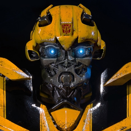 Premium Bust Transformers Bumblebee
