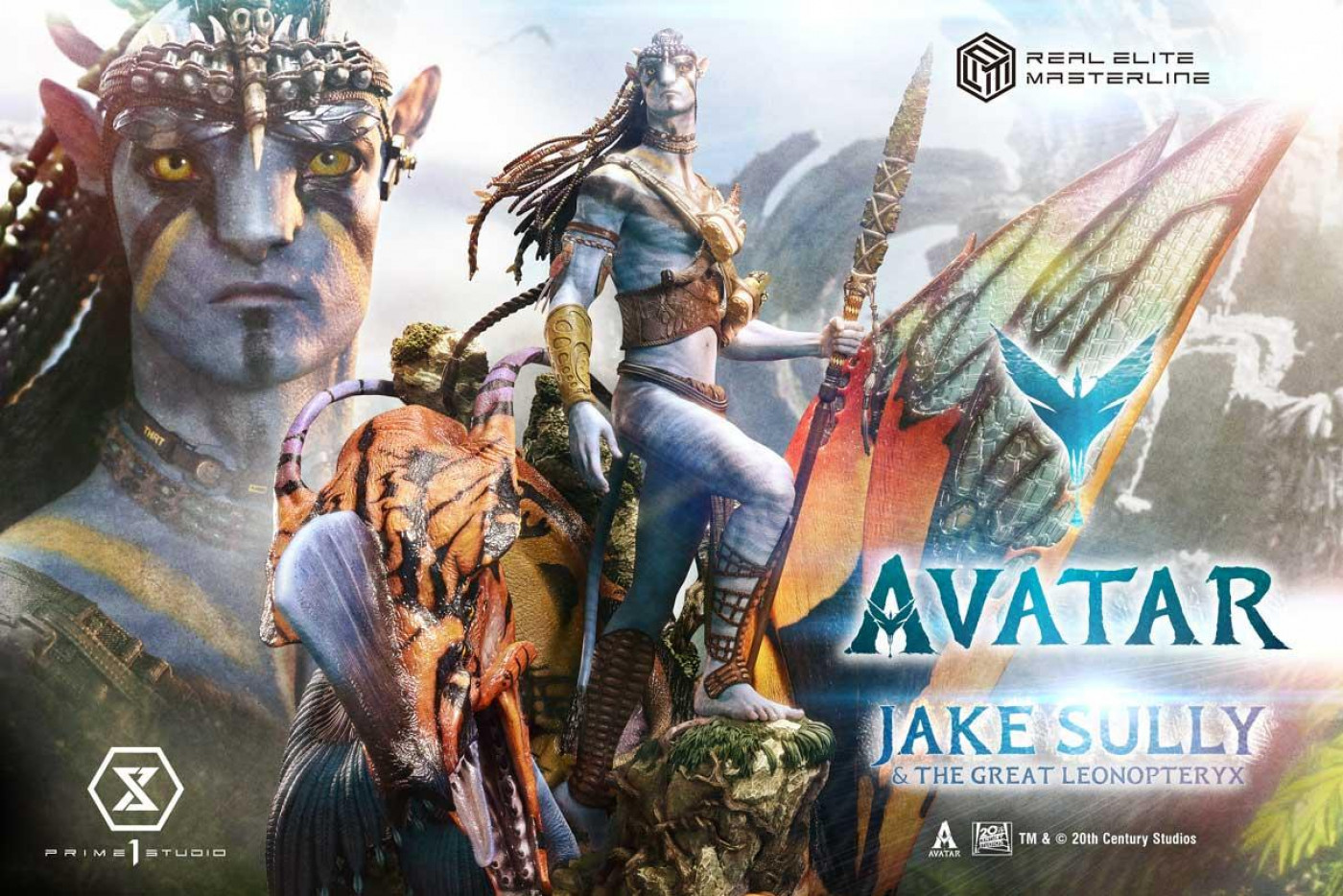 リアルエリートマスタ－ライン アバター ジェイク・サリー＆グレート・レオノプテリクス アバターレガシーコレクション
