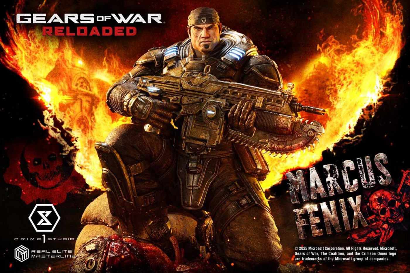 リアルエリートマスタ－ライン Gears of War: Reloaded マーカス・フェニックス