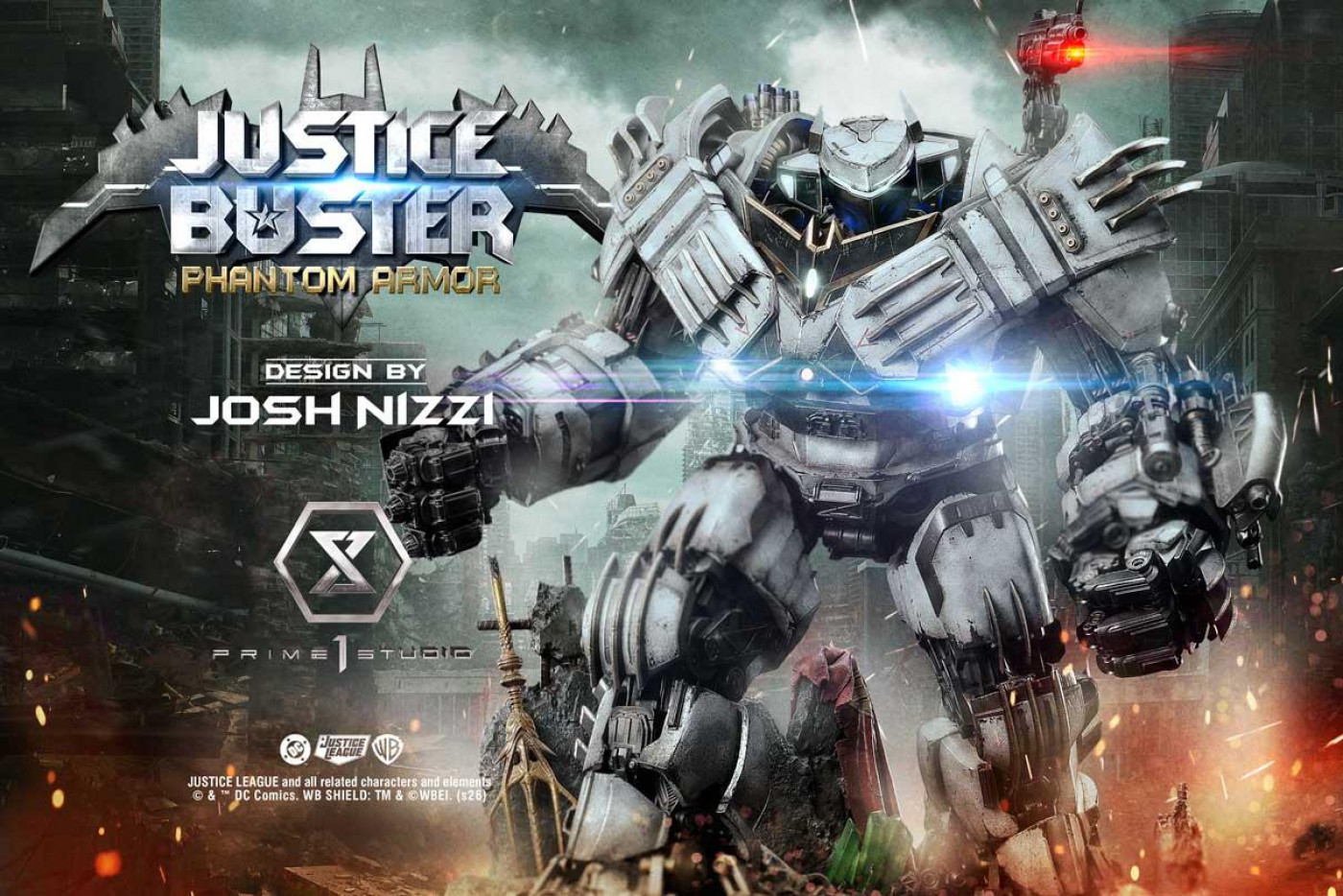 アルティメットミュージアムマスターライン ジャスティス・リーグ (コミック) ジャスティスバスター：ファントムアーマー （Design By Josh Nizzi）