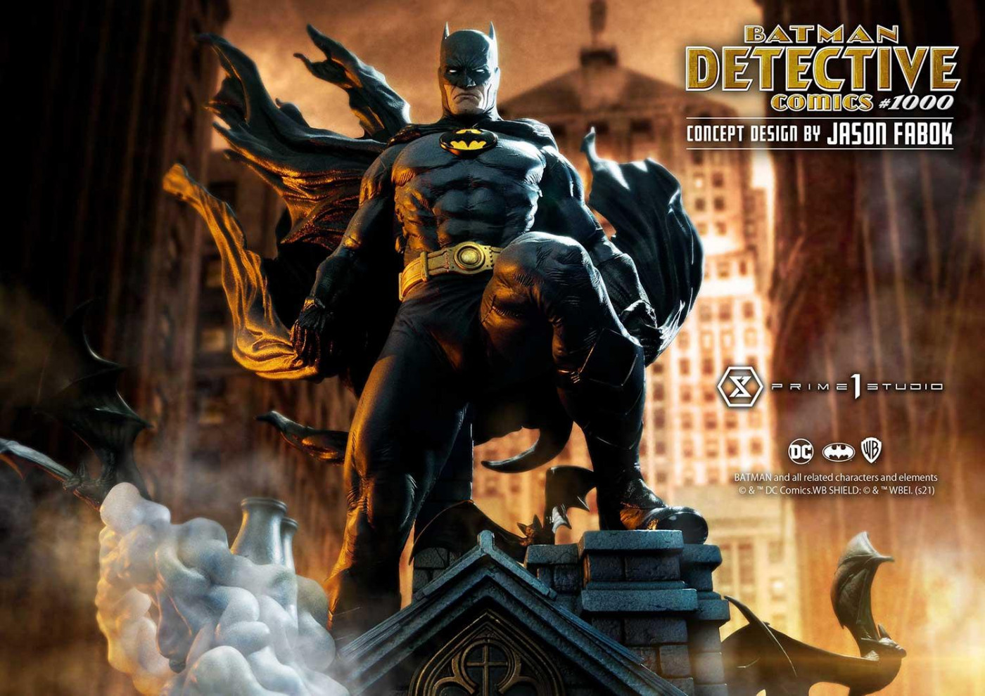 ミュージアムマスターライン バットマン(コミック） バットマン "Detective Comics #1000 Cover Art"