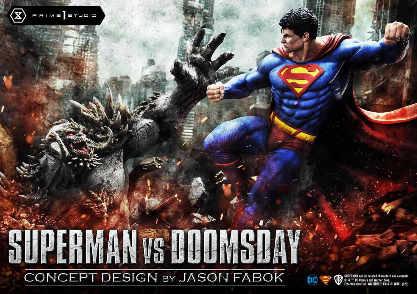 アルティメットミュージアムマスターライン スーパーマン スーパーマン VS ドゥームズデイ “コンセプト by ジェイソン・ファボック”