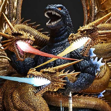 レガシーアート “生賴範義” 平成・VSゴジラシリーズ 『ゴジラVSキングギドラ』 日本版