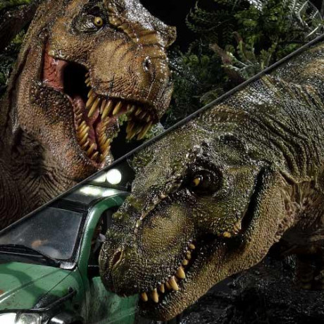 レガシーミュージアムコレクション ロスト・ワールド/ ジュラシック・パーク T-REX クリフアタック ボーナス版 1/15