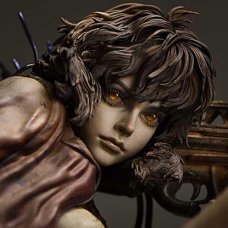 ザ・レジェンド・オブ・ビューティ・アンド・ビースト 攻殻機動隊 STAND ALONE COMPLEX 草薙素子&タチコマ  Art by エンテイ・リュウ ボーナス版