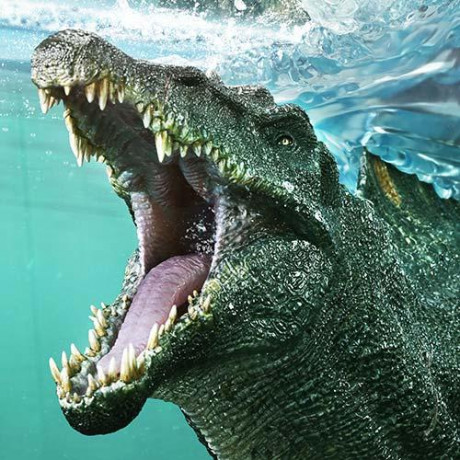 レガシーミュージアムコレクション ジュラシック・ワールド／復活の大地 スピノサウルス ボーナス版 1/15 スケール