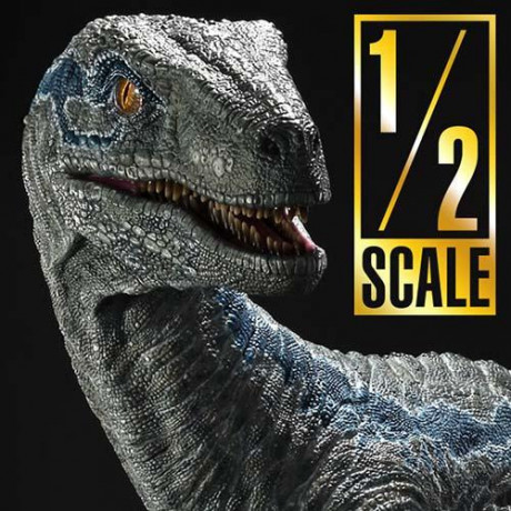 レガシーミュージアムコレクション ジュラシック・ワールド／炎の王国 ブルー ボーナス版 1/2 スケール