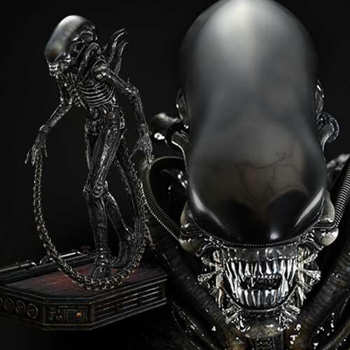 ミュージアムマスターライン XL エイリアン ビッグチャップ ゼノモーフ クローズアップショットVer.