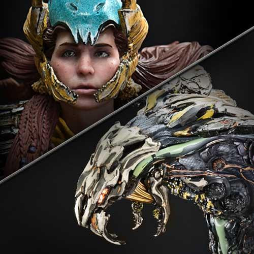 アルティメットジオラママスターライン ホライゾンフォビドゥンウェスト アーロイ VS スリザーファング