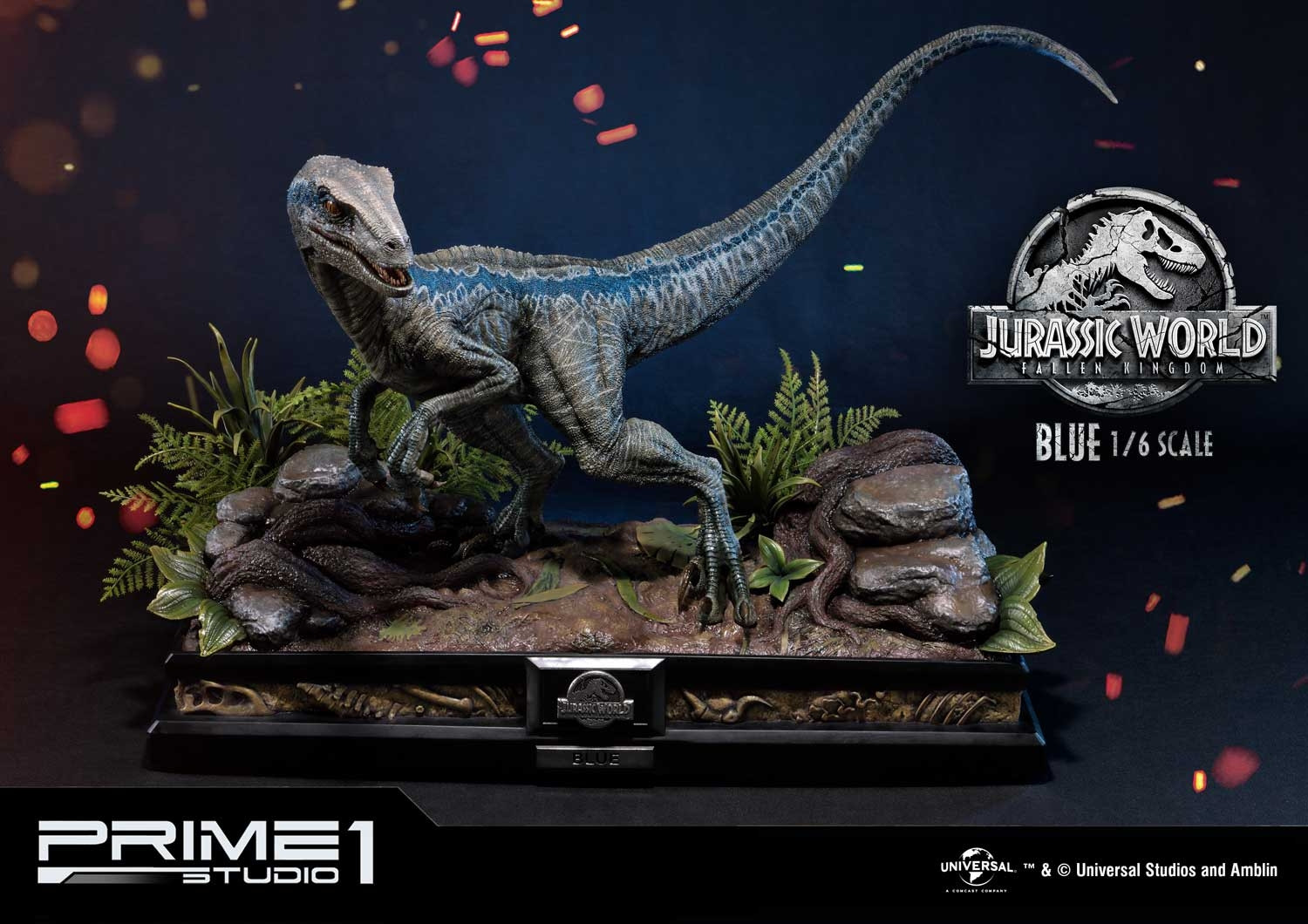 ブルー ジュラシック スタチュー プライム１スタジオ