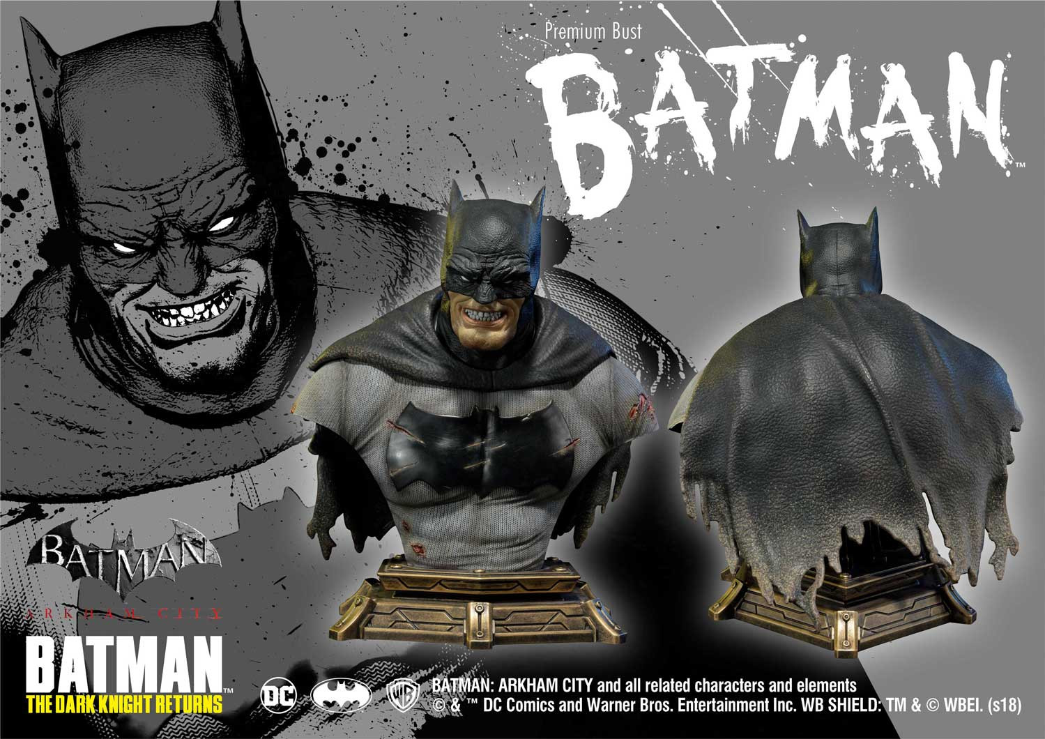 買取 公式 DCコレクティブルズ 『バットマン ビギンズ』 ミニバスト バットマン アメコミ